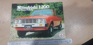 1980 MITSUBISHI L200 ONE TONNE PICK-UP GENUINE ORIGINAL BROCHURE - Bild 1 von 11