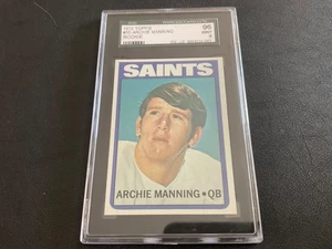 1972 TOPPS FOOTBALL #55 ARCHIE MANNING RC SGC 9 MINT - Picture 1 of 10