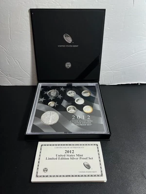 Juego de prueba de plata edición limitada 2012 como nuevo de Estados Unidos Foto 1 de 4