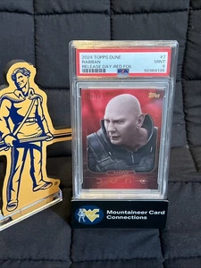 RABBAN 2024 TOPPS DUNE LANZAMIENTO DAY #7 Lámina Roja /10 - PSA 9 - - Imagen 1 de 2