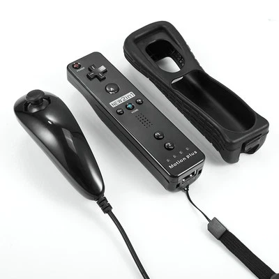 Built in Motion Plus Remote Controller&Nunchuck For Nintendo Wii/Wii U Console - Image 1 of 4