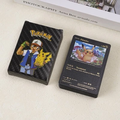 55pcs Ultimate  black Card Bundle, Rare Black Anime Cards, English Version - Image 1 of 4