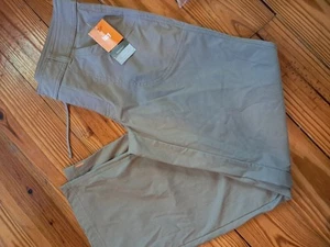 New Lucy Small Regular Get Going Straight Leg Pants Tan Woven - Picture 1 of 4