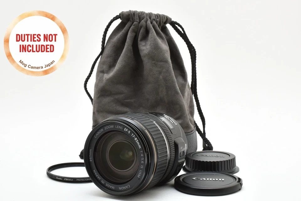 [Almost MINT] Canon ZOOM EF-S 17-85mm f/4-5.6 IS USM AF Standard Zoom From JAPAN - Image 1 of 4