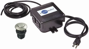 Garbage Disposal Air Switch Kit, Dual Outlet Sink Top Switch Button for All Foo - Picture 1 of 12