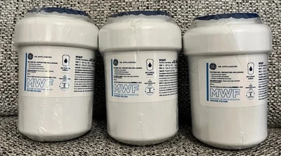 Genuine GE MWF Refrigerator Water Filter 3-Pack (MWFP3PK) - Image 1 of 2