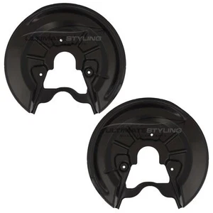 VW Touran 1T 2003-2011 Rear Brake Disc Dust Shields Covers Plates Guards 1 Pair - Picture 1 of 24