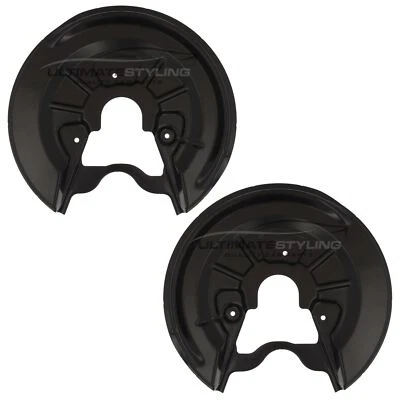 VW Touran 1T 2003-2011 Rear Brake Disc Dust Shields Covers Plates Guards 1 Pair - Image 1 of 4