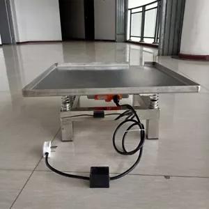 Mini Stainless Steel Vibration Table Vibration Test Bench Test Platform 50x50CM - Picture 1 of 5
