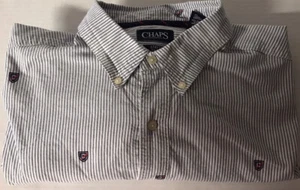 Chaps Stretch Oxford LS Button Down XLT - Picture 1 of 9