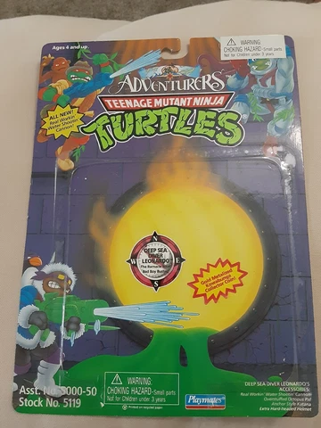 TMNT Ninja Turtles Adventurers Deep Sea Diver Leo diving leonardo Carback Card Cover