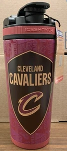 CLEVELAND CAVALIERS 26oz STAINLESS STEEL ICE SHAKER BOTTLE W/HANDLE WINCRAFT - Picture 1 of 5