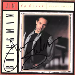 JIM BRICKMAN BY HEART (CD) SIGNED - Foto 1 di 1