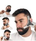 Outil de mise en forme de barbe pour hommes, modèle de guide de gamme de barbe, parfait pour la garniture