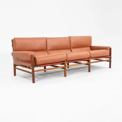 1970s Kontiki Three Seat Sofa by Arne Norell for Scanform with New Upholstery - Image 1 of 4