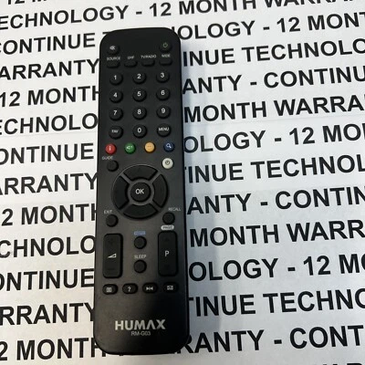 Original Humax RM-G03 für PR-HD2000 NA-HD2000C PR-HD2000C HD2000 - Bild 1 von 4