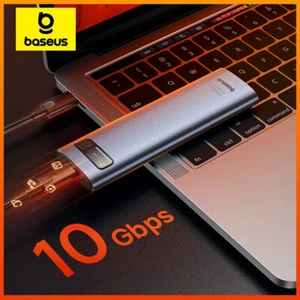 M2 Ssd Case Nvme Sata Dual Protocol 10gbps M.2 to USB Type C 3.2 Gen 2 Portable - Picture 1 of 8