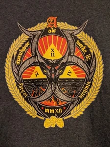 Apocalypse Ale Works Forest VA "The End Of Bad Beer Is Here" 2XL Gray Tee-Shirt - Picture 1 of 5