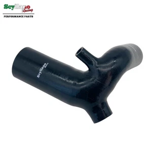 Manguera de admisión de silicio turbo tubo de entrada para Alfa Romeo 156 1.9 JTD color negro - Imagen 1 de 6