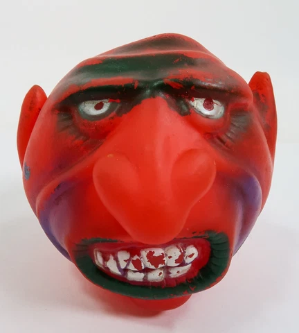 Vintage 80’s Emson Madballs "MAD MANNY” Horror Toy 2” RARE Cover