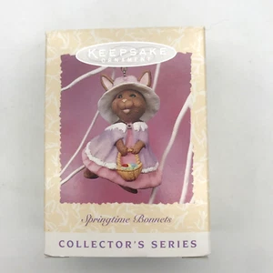 Hallmark Keepsake 1997 SPRING COLLECTION Springtime Bonnet- Ornament NOS - Picture 1 of 4
