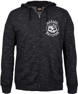 Harley-Davidson Licensed Harley-Davidson "Ink Badge HD Zip" Men´s Dealer Hoodie  - Bild 1 von 2