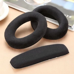 Auricolari e eadband di ricambio neri per Sennheiser HD515 HD555 HD595 HD518 HD558 - Foto 1 di 10