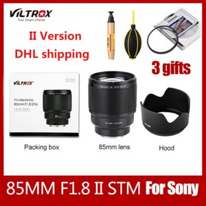 New Viltrox 85mm F1.8 STM Version II Camera Lens AF Auto Focus For Sony E-mount 