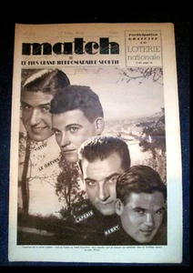 MATCH Intran #505 Sport FOOTBALL RC Lens Red Star BOXE Humery CYCLISME 1936 ! - Imagen 1 de 1
