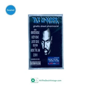 DJ U-Neek - Ghetto Street Pharmacist Cassette Tape (1999) OG Rap Bone SEALED - Picture 1 of 6