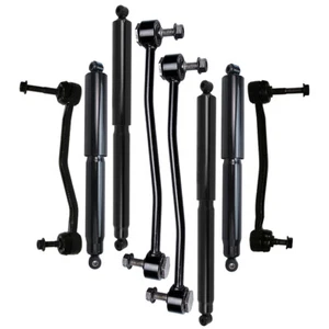 Front Rear Shock Absorbers For 00-04 Ford F-250 F-350 SD 4WD w/Sway Bar Link 8pc - Picture 1 of 5