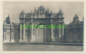 1920s RPPC Photo CONSTANTINOPLE Dolmabahçe SULTAN PALACE Ocean Comfort Postcard - Picture 1 of 2
