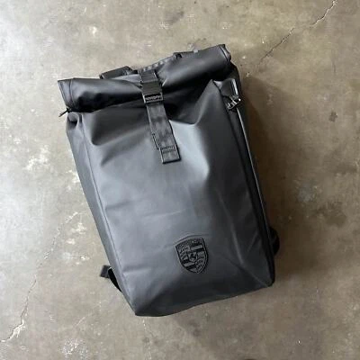 NUEVA mochila de viaje Porsche 911 Rolltop Lifestyle negra WAP0350100R911 Foto 1 de 4