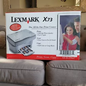 Lexmark X73 Copy-Print Scan All In One Print Center New in box - Picture 1 of 3