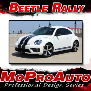 2012-2019 Volkswagen Beetle Racing Stripes OE Vinyl Decals Graphics - Picture 1 of 13