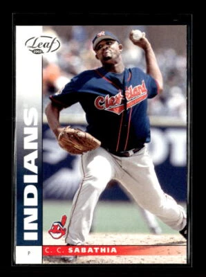 Hoja #19 C.C. 2002 Sabathia Foto 1 de 2