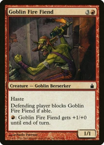 MTG Goblin Fire Fiend - RAV Ravnica: City of Guilds NM - Picture 1 of 1