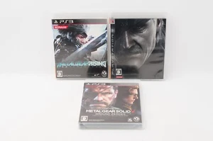 Lot 3 Metal Gear Solid 4 V Rising PS3 PlayStation 3 Japan JP Game #585 - Picture 1 of 7