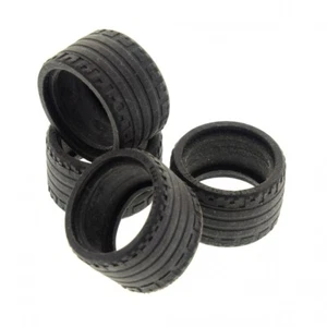 4x Lego Technic Wheel 37x22 ZR Black Tires Wheels Car Vehicle 4499234 55978 - Picture 1 of 1