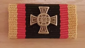Bandschnalle Ehrenkreuz d. Bundeswehr in Bronze Ordensspange Bandspange Orden BW - Bild 1 von 1