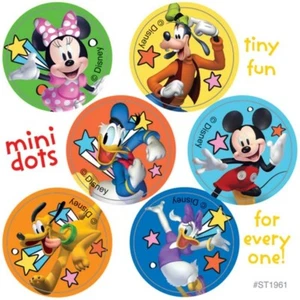 Pegatinas de Mickey Mouse - 48 puntos - 8 hojas - tablas de recompensas mérito fiesta - favores - Imagen 1 de 1