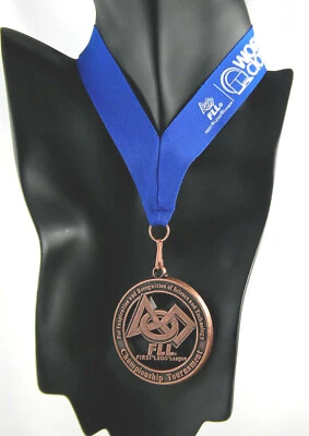 Rare Vintage First Lego League World Class Season Medals and Lanyards - New - Image 1 of 3