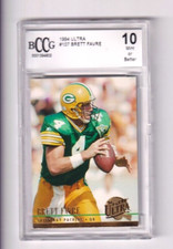 1994 Brett Favre BCCG 10 MINT or BETTER!  Ultra GOLD #107, Green Bay Packers