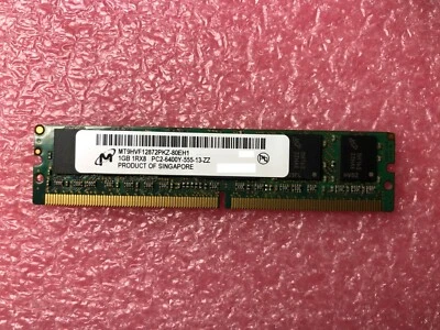 Micron MT9HVF12872PKZ-80EH1 1GB PC2-6400Y - Image 1 of 2