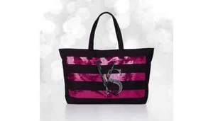 NEU MIT ETIKETT VICTORIA'S SECRET TRAGETASCHE ROSA PAILLETTEN LIMITIERTE AUFLAGE - Bild 1 von 2