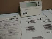 Honeywell T8602D Chronotherm IV Deluxe 7-Day Thermostat and manuals