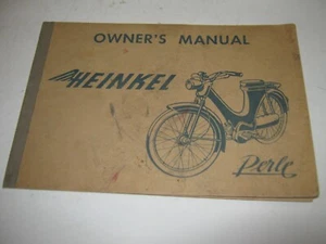 Heinkel original Literatur englisch 60er - Bild 1 von 2