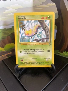 Weedle 100/130 - Base Set 2 - Common - Pokemon Card TCG - LP - Picture 1 of 3