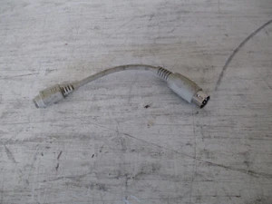 7" DIN5 AT Male to Mini DIN6 MDIN6 PS/2 Female Keyboard Adapter Converter PC Mac - Picture 1 of 3