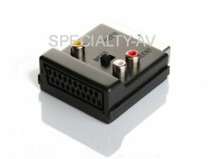 Scart to Composite Video Audio Extractor for Component Converter CVS287 CSY-2100